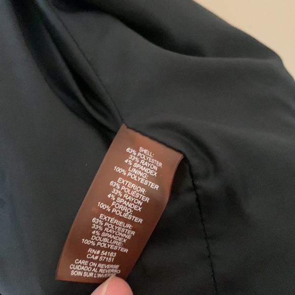 Calvin Klein 2 Button Fitted Blazer, Medium - Picture 5 of 7